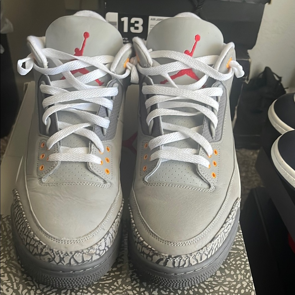 Nike air Jordan 3 Cool Grey Sz 13